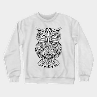 Owl with open wings and claws Crewneck Sweatshirt